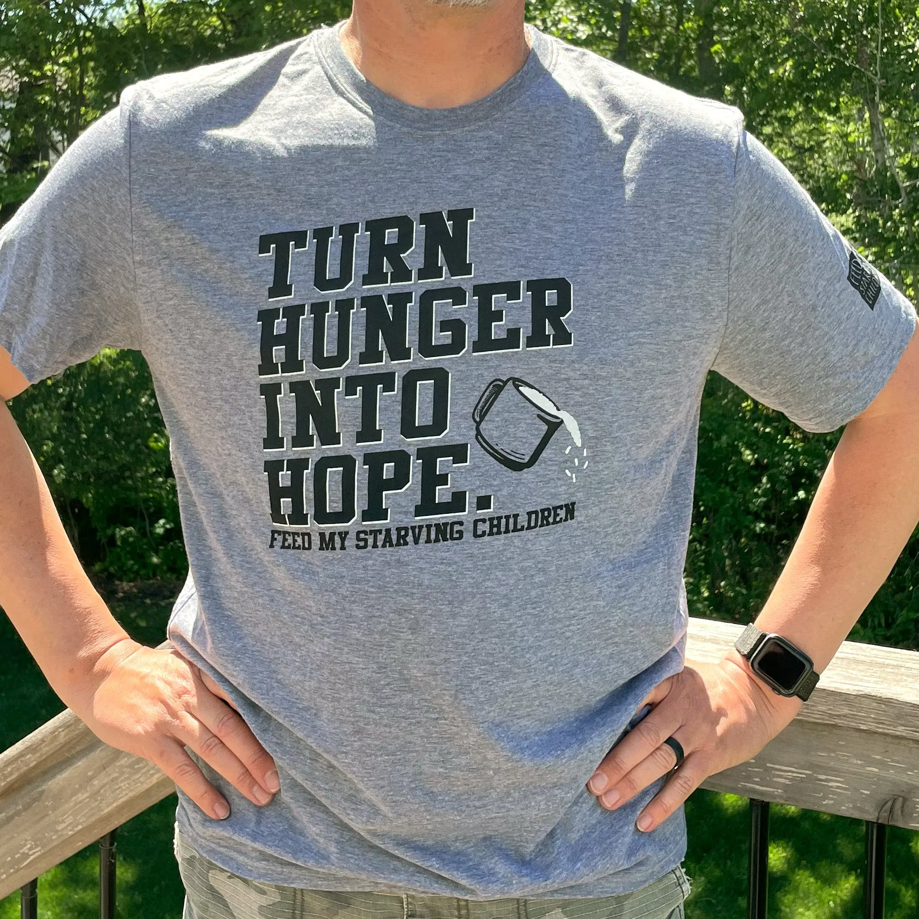Turn Hunger Into Hope Donation T-shirt
