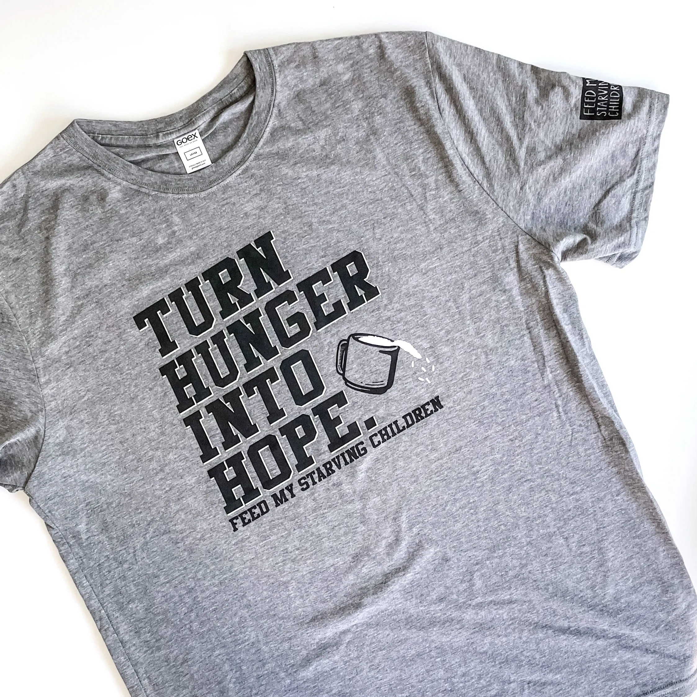 Turn Hunger Into Hope Donation T-shirt
