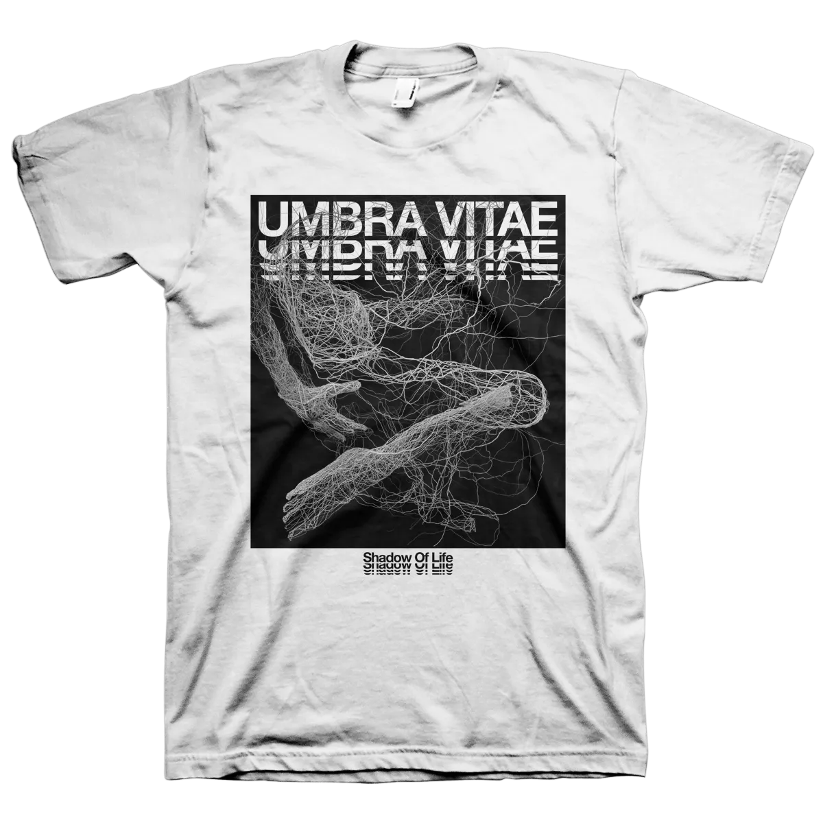 Umbra Vitae "Shadow of Life: Body" White T-Shirt