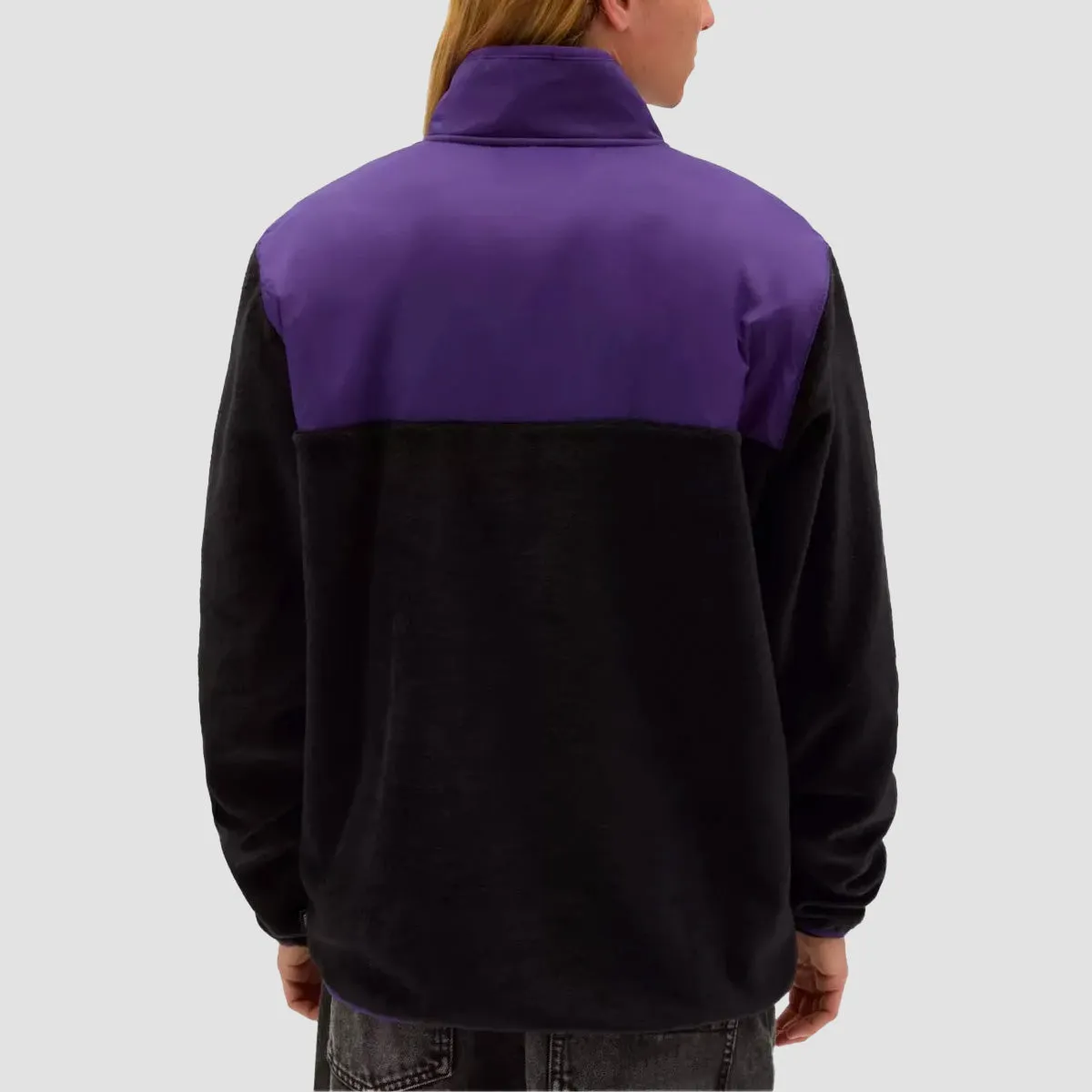 Vans Mammoth Pullover Jacket Black/Violet Indigo