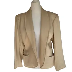 Vintage Beige Blazer - 44