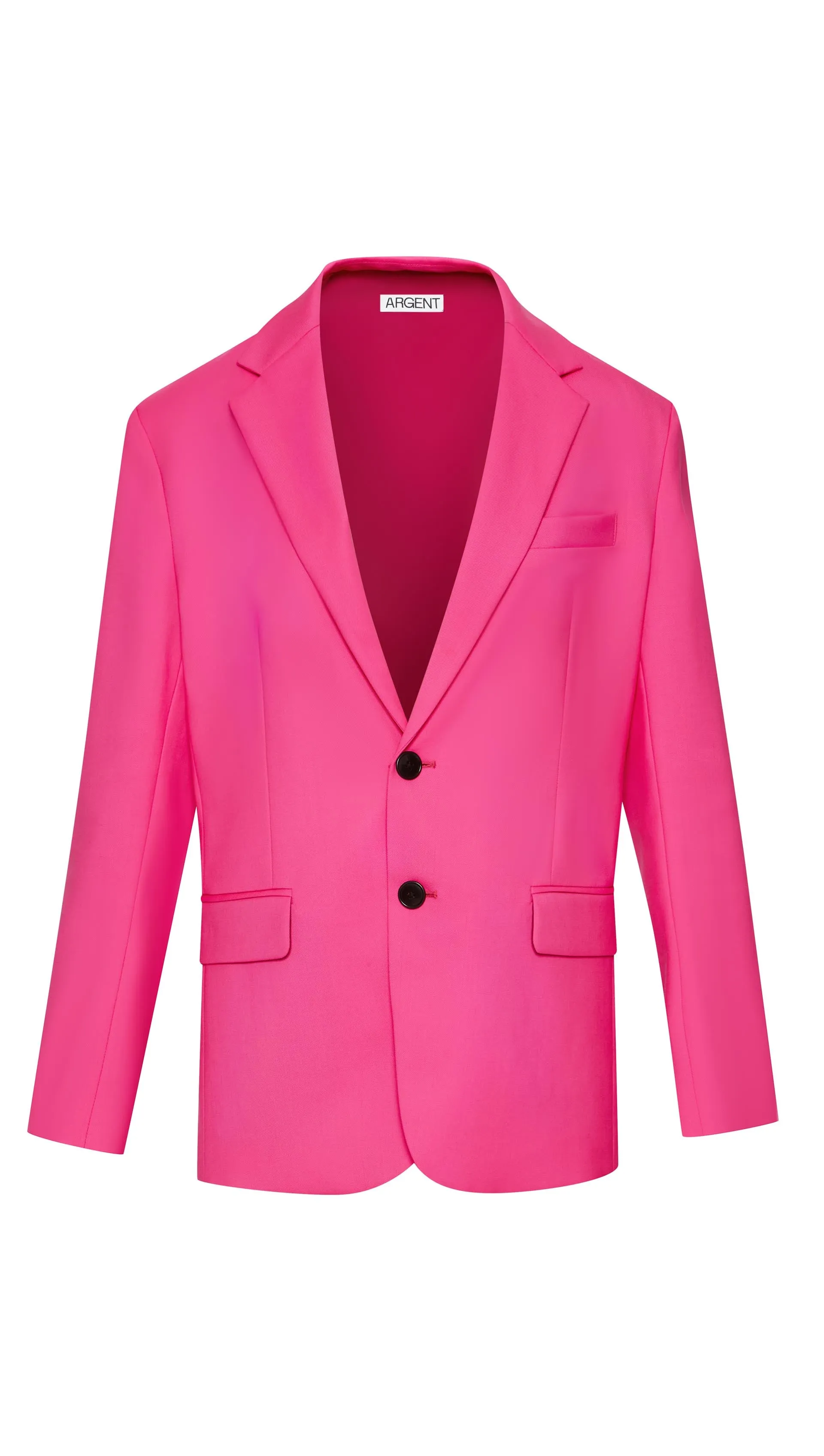 #VotingSuitsYou Unisex Ally Blazer in Seasonless Wool | Bright Pink
