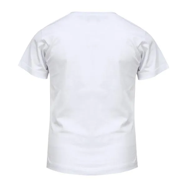 WHITE SHORT SLEEVE RNT TRYBE BOYS T-SHIRT