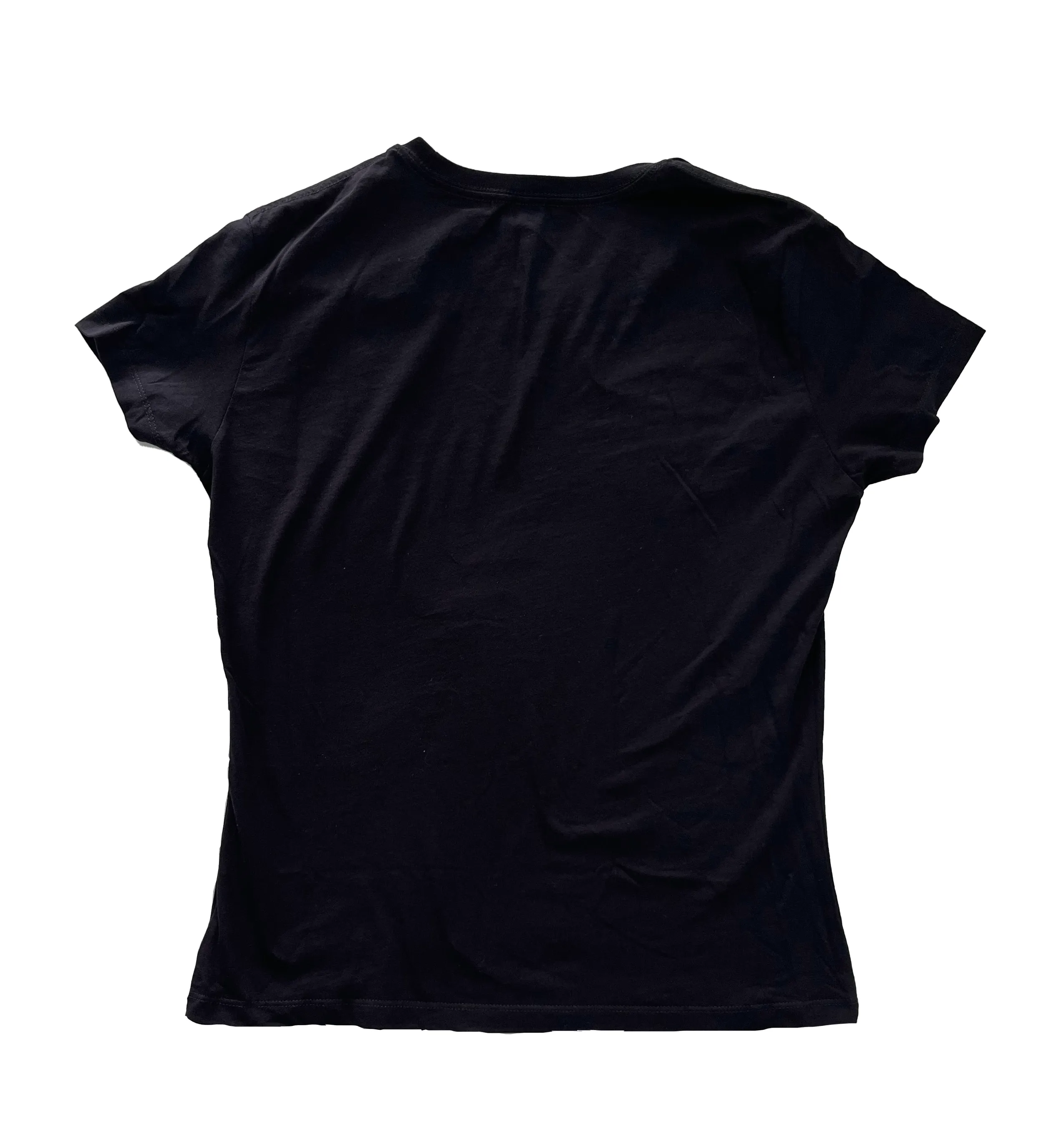 WOMAN BLACK T-SHIRT CYCLIST COZUMEL