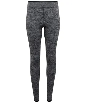 Womens TriDri® seamless 3D fit multi-sport performance leggings | Charcoal