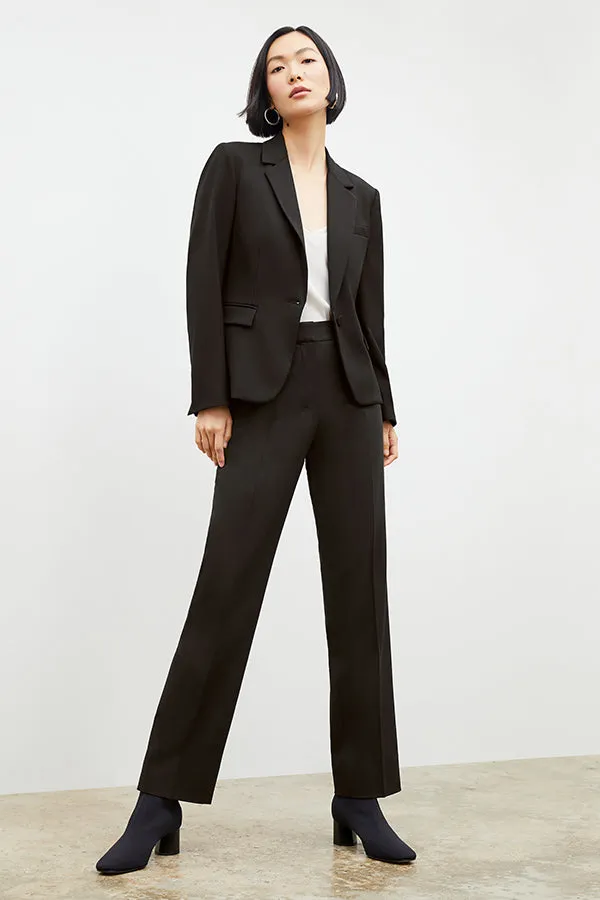 Yasmine Blazer - Wool Twill :: Black
